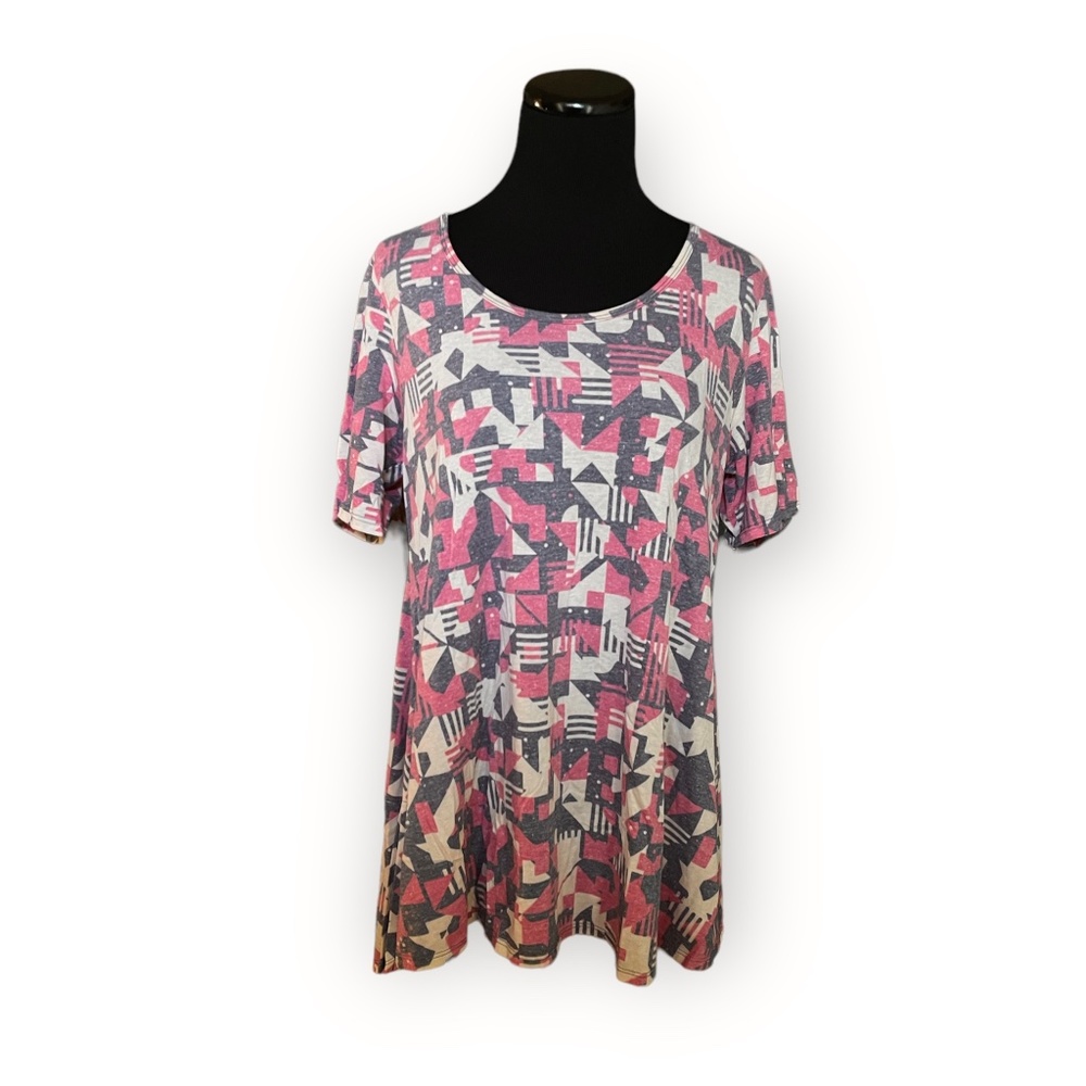 S LuLaRoe Perfect A-line Flowy Tee NEW Super Soft Design Small 6-10